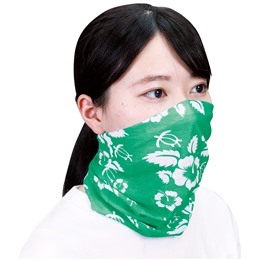 フェイスカバーマスク（緑）