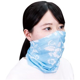 フェイスカバーマスク（水）