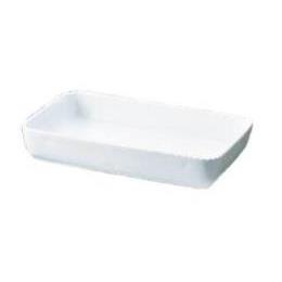 ロイヤル　角　グラタン皿　№５００　３２㎝　ホワイト　No5101900