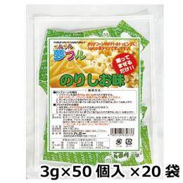 夢フル のり塩味 3g×50個入×20袋