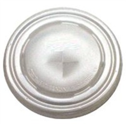 ポリマーカップ12オンス用LIDストロー穴 1000枚