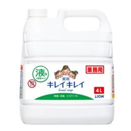 キレイキレイ薬用ハンドソープ 4Lボトル 1本
