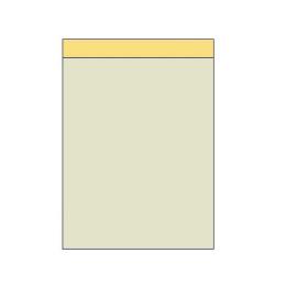 PEのり付袋（L-2W）ホワイト 2000枚（105x135+10mm）