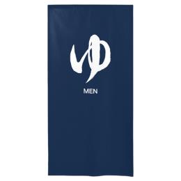 防炎市松柄レース ゆのれん 46265 防炎 ゆ MEN