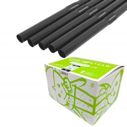 バイオマス25 フレックスストロー裸6mm×210mm 黒 10000本