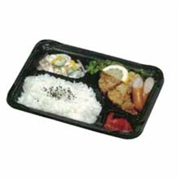 弁当容器（RP-2-2H 黒 E） 600枚