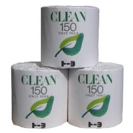 トイレットペーパーCLEAN150m巻　45巻