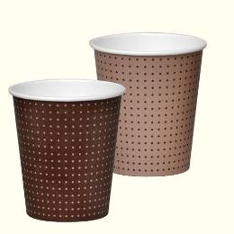 【送料無料】ポイントパターンカップ205ml 2色アソート 2500個