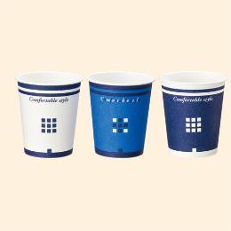 【送料無料】デザイナーズカップ150ml 3色アソート 2400個