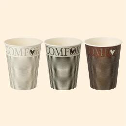 【送料無料】デザイナーズカップ275ml 3色アソート 2400個