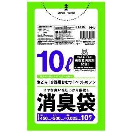 消臭ごみ袋10L用 AS15（0.025×450×500mm） 800枚