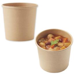 ★未晒フードカップ深型 780ml 25個