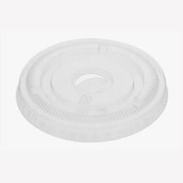 ★透明カップ 平蓋 85mm口径用 ストロー穴  50枚