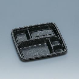 弁当容器 TR-122H みかげ黒 600枚