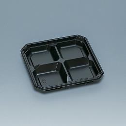 弁当容器 TR-187-2H 黒 600枚