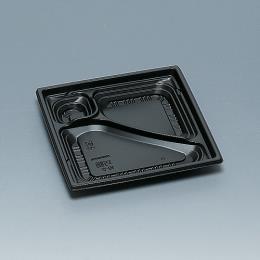 弁当容器 巧膳19-2H  黒 900枚