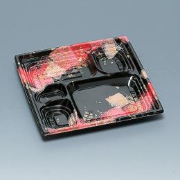 弁当容器 巧膳22-1H  華やぎ赤 600枚