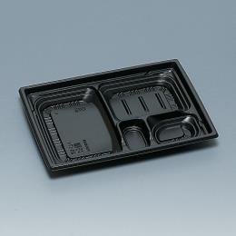 弁当容器 巧膳23-17-1H  黒 800枚