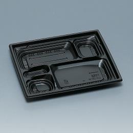 弁当容器 巧膳23-20-6H  黒 600枚