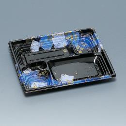 弁当容器 巧膳23-20-6H  華やぎ青 600枚