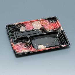 弁当容器 巧膳23-20-6H  華やぎ赤 600枚