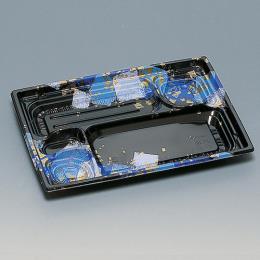 弁当容器 巧膳27-20-1H  華やぎ青 600枚