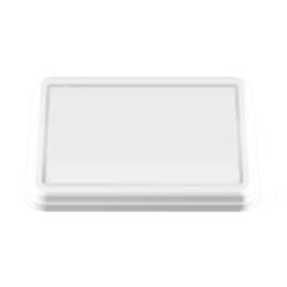 紙製弁当容器 P-5専用蓋 白 600枚 【返品不可】