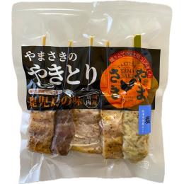 やまさきの焼き鳥5種5本　しお味