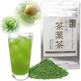 【お茶の葉まるごと】　柿の葉茶葉茶　パウダー茶