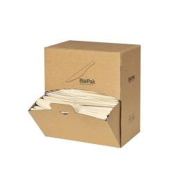 ディスペンサーボックス付き　木製　ナイフ　165mm　400本入り