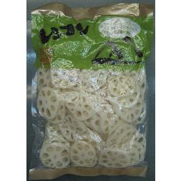 蓮根スライス１ｋｇ（厚み0.7ｃｍ）　３４０円/袋