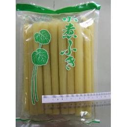 ふき無着色１ｋｇ（２１ｃｍ）　５７５円/袋