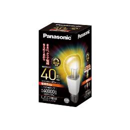 パナソニック　ＬＥＤ電球　クリアタイプ　調光　４０形