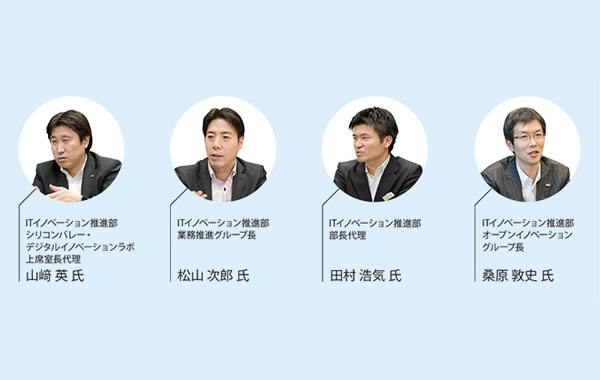三井住友フィナンシャルグループのITイノベーション推進部の方々