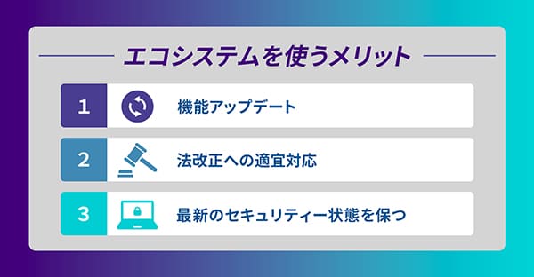エコシステムを使うメリット