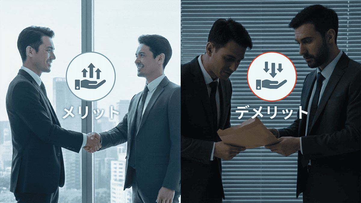 リベートのメリットとデメリット