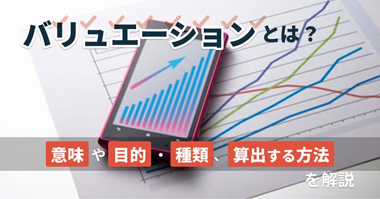 バリュエーションとは？意味や目的・種類、算出する方法を解説