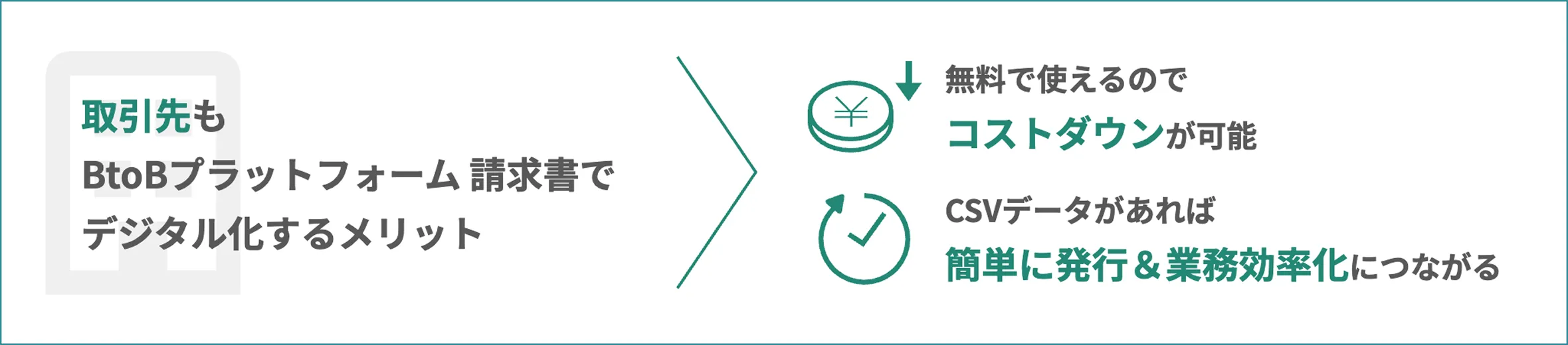 取引先もBtoBプラットフォーム 請求書でデジタル化するメリット