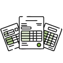 請求書や納品書などさまざまな書類を作成するのが大変