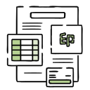 自由なレイアウトでさまざまな書類の作成が可能