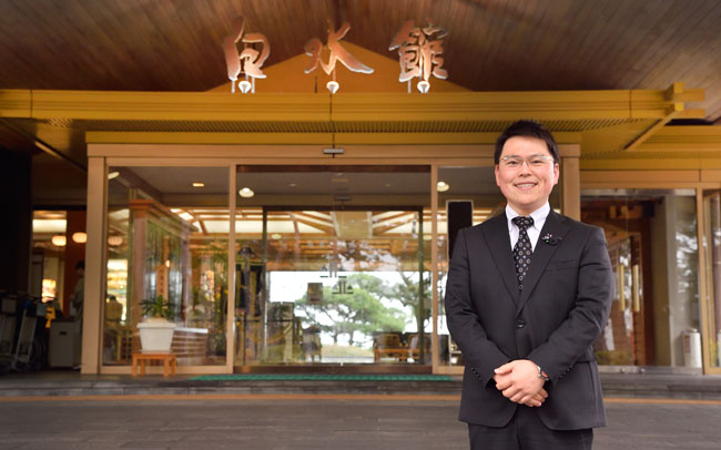 導入事例 指宿白水館 旅館業の人手不足対策 働き方改革 Btobプラットフォーム 受発注