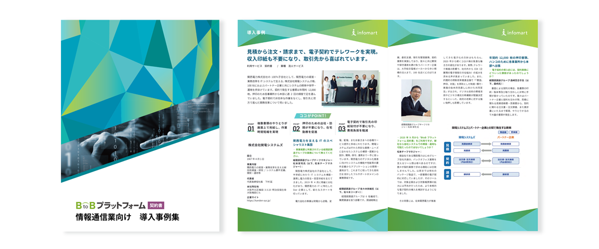 雇用契約を効率化！導入事例集