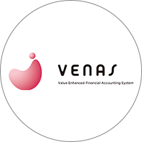 財務会計システムVENAS ロゴ