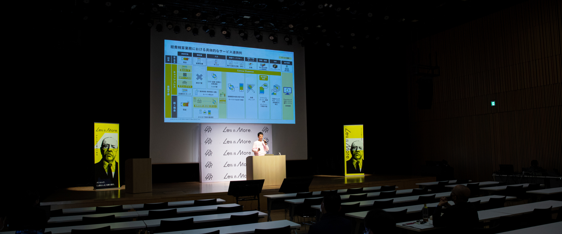 ess is More.公演中の様子