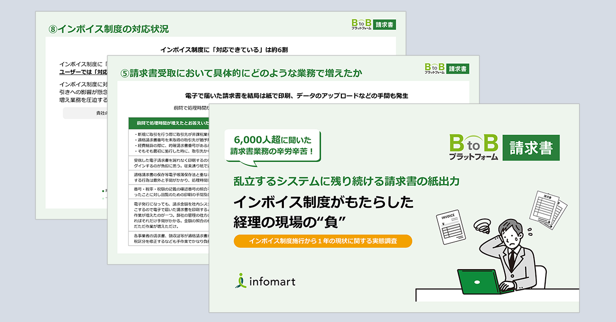 6,000人超に聞いた請求書業務の辛労辛苦！インボイス制度がもたらした経理の現場の“負”とは？